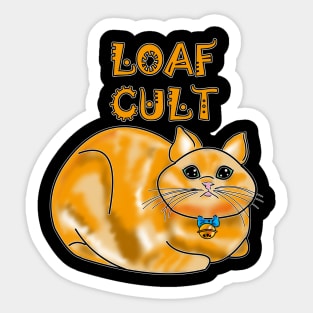 Loaf Cult (Cat Lover) Sticker